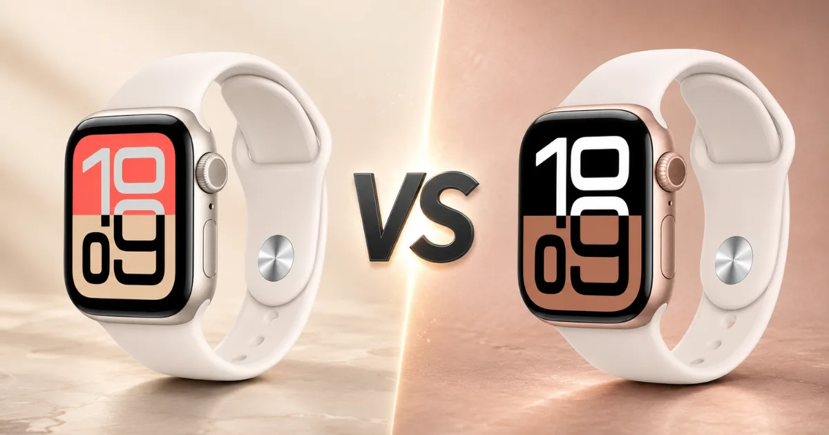 Apple Watch SE 3 vs Series 10